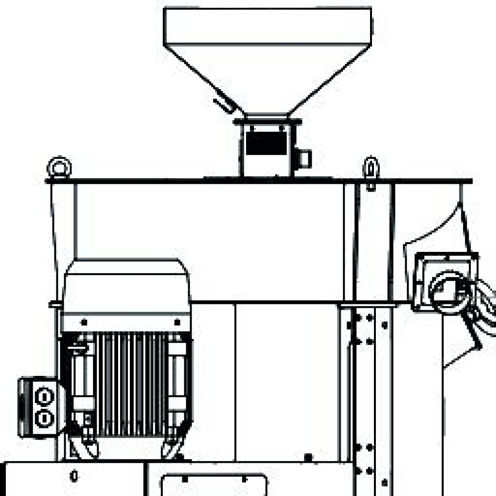 Dessin technique du moulin